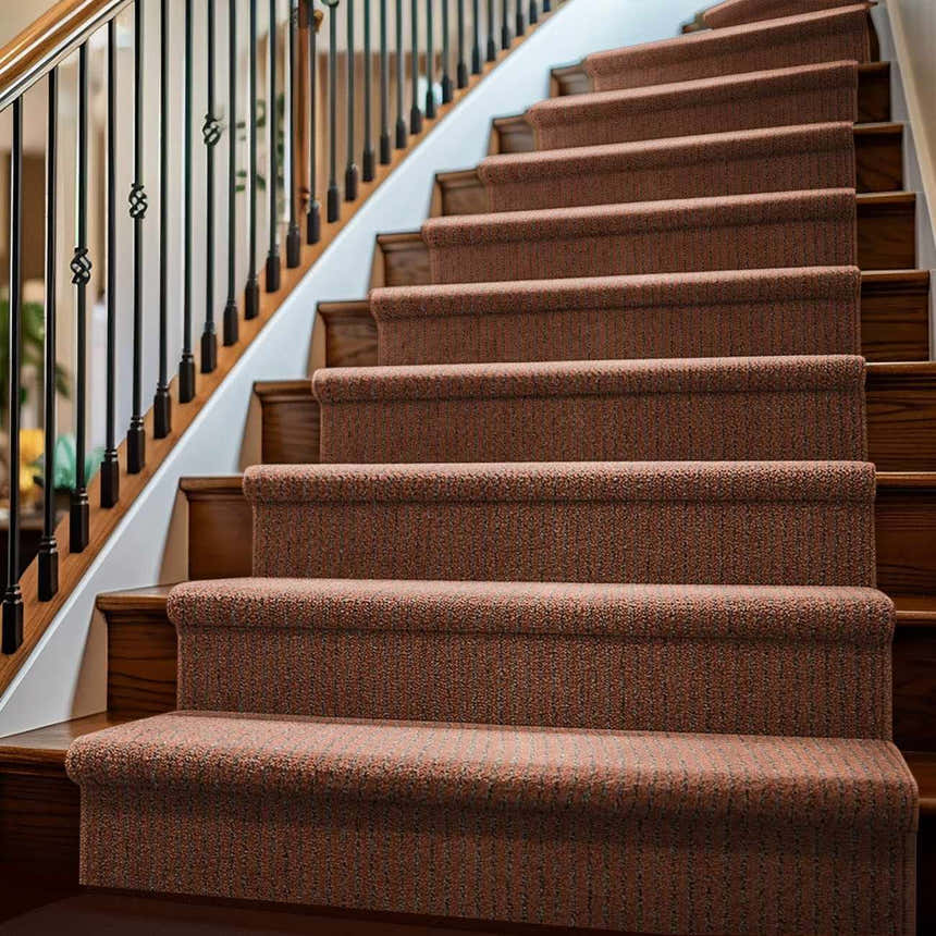 Maeve Red Cut and Sew Custom Runner Rug