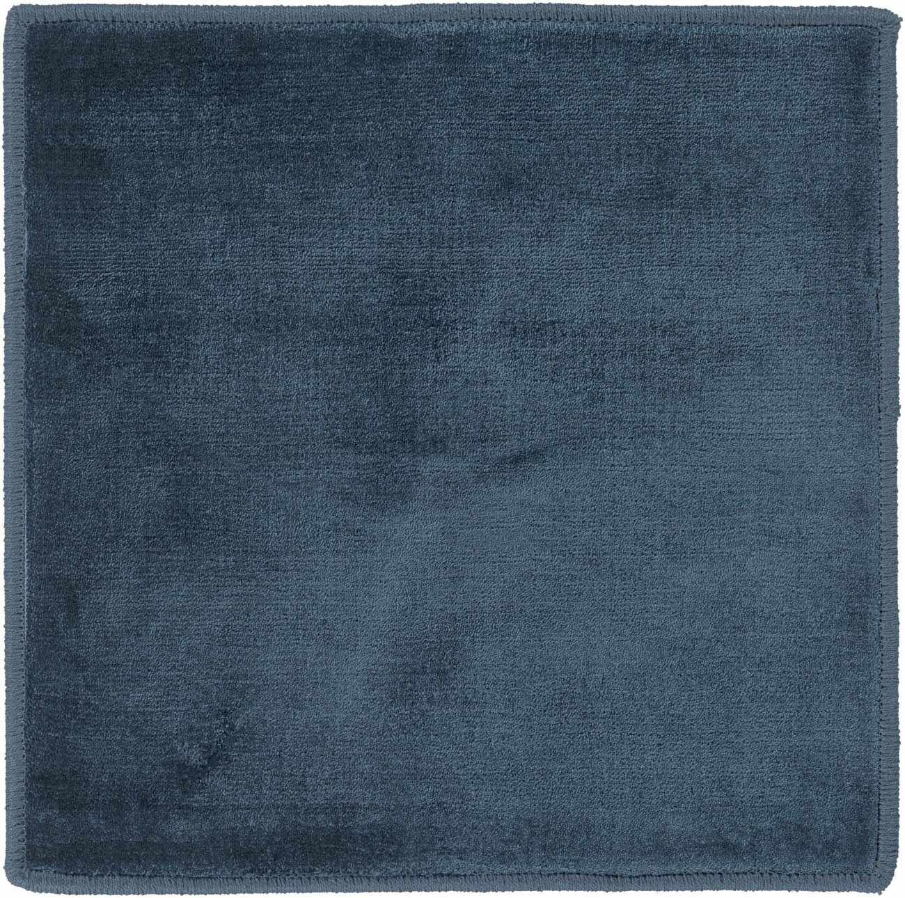 Pamela Dark Blue Hand Loomed Cut and Sew Custom Runner Rug