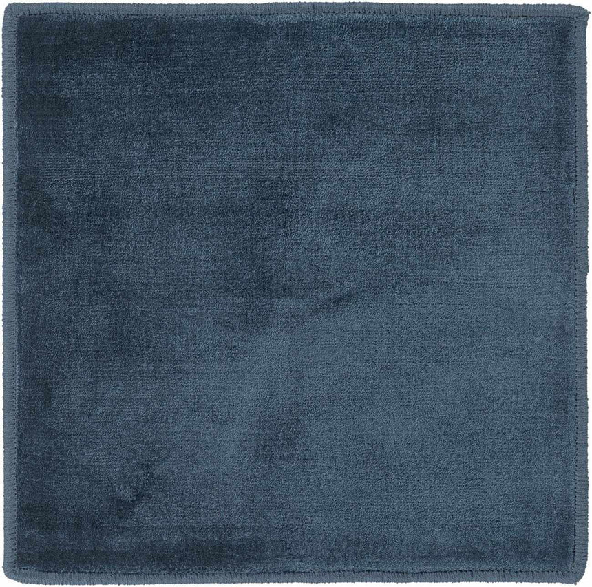 Pamela Dark Blue Hand Loomed Cut and Sew Custom Runner Rug