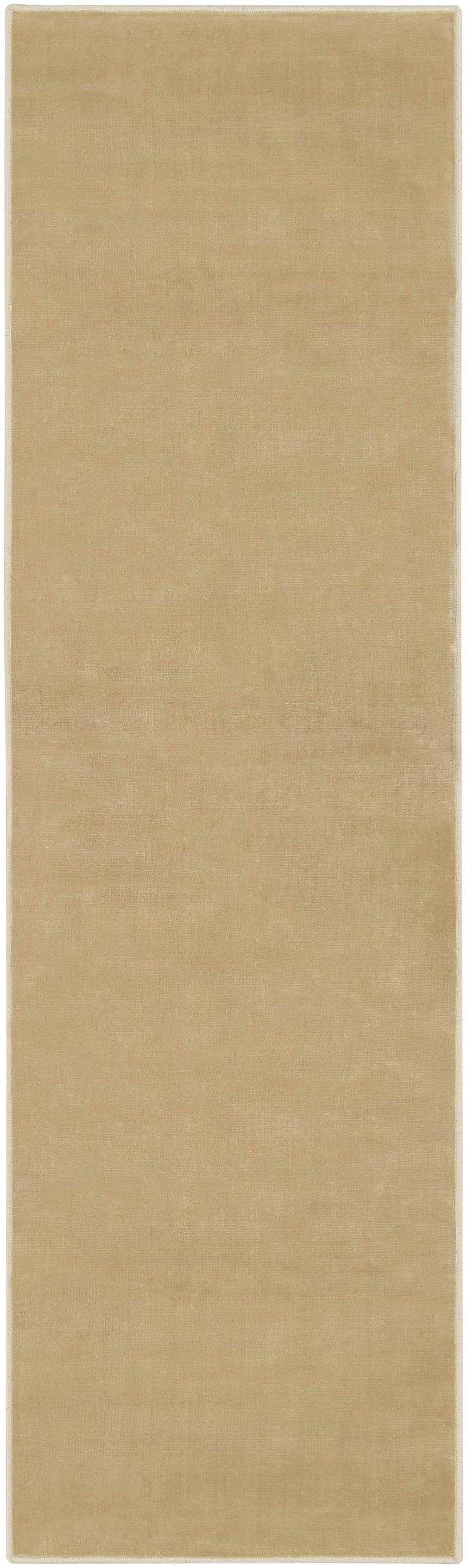 Pamela Light Brown Cut and Sew Custom Runner Rug