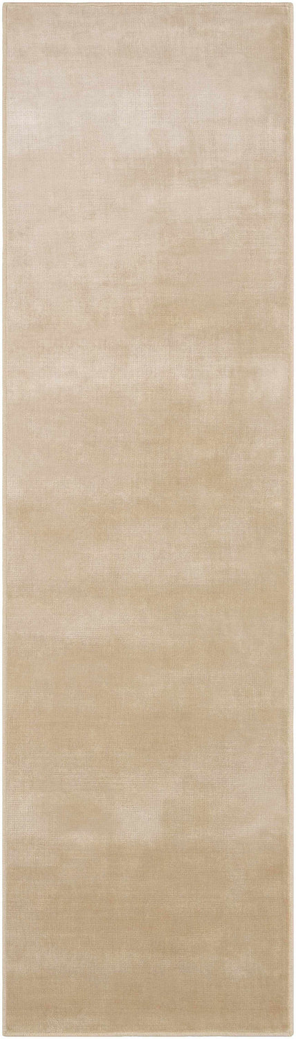 Pamela Beige Hand Loomed Cut and Sew Custom Runner Rug