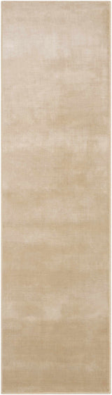 Pamela Beige Hand Loomed Cut and Sew Custom Runner Rug