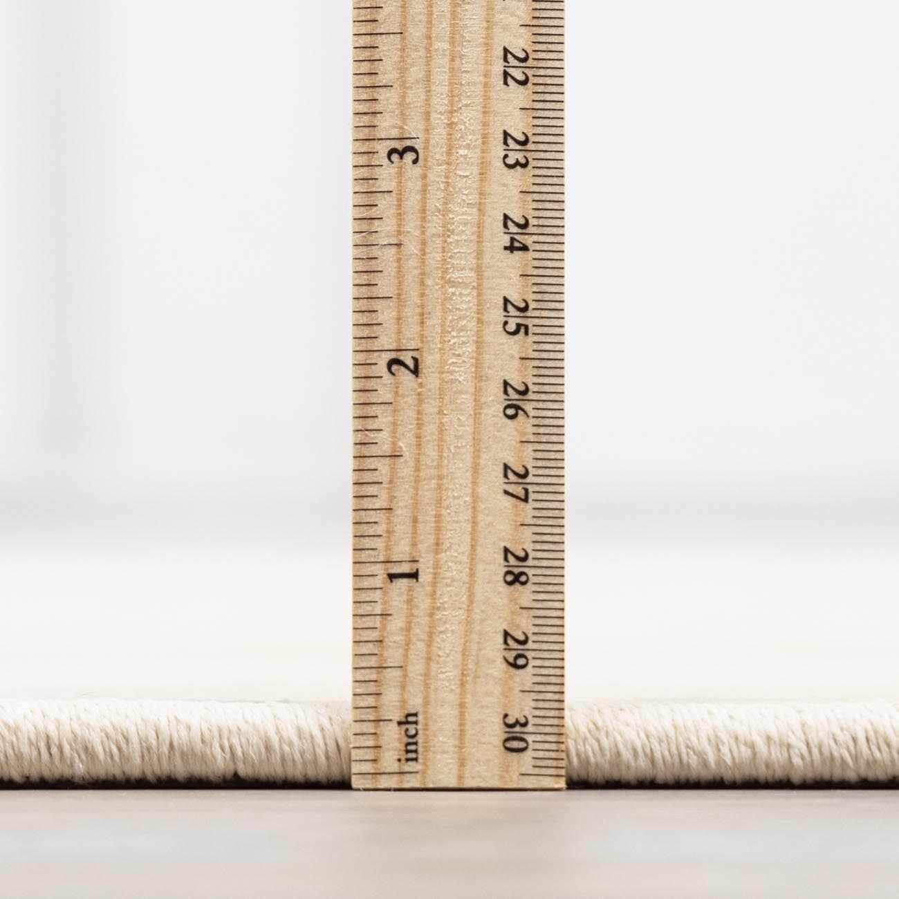 Pamela Ivory Hand Loomed Cut and Sew Custom Runner Rug