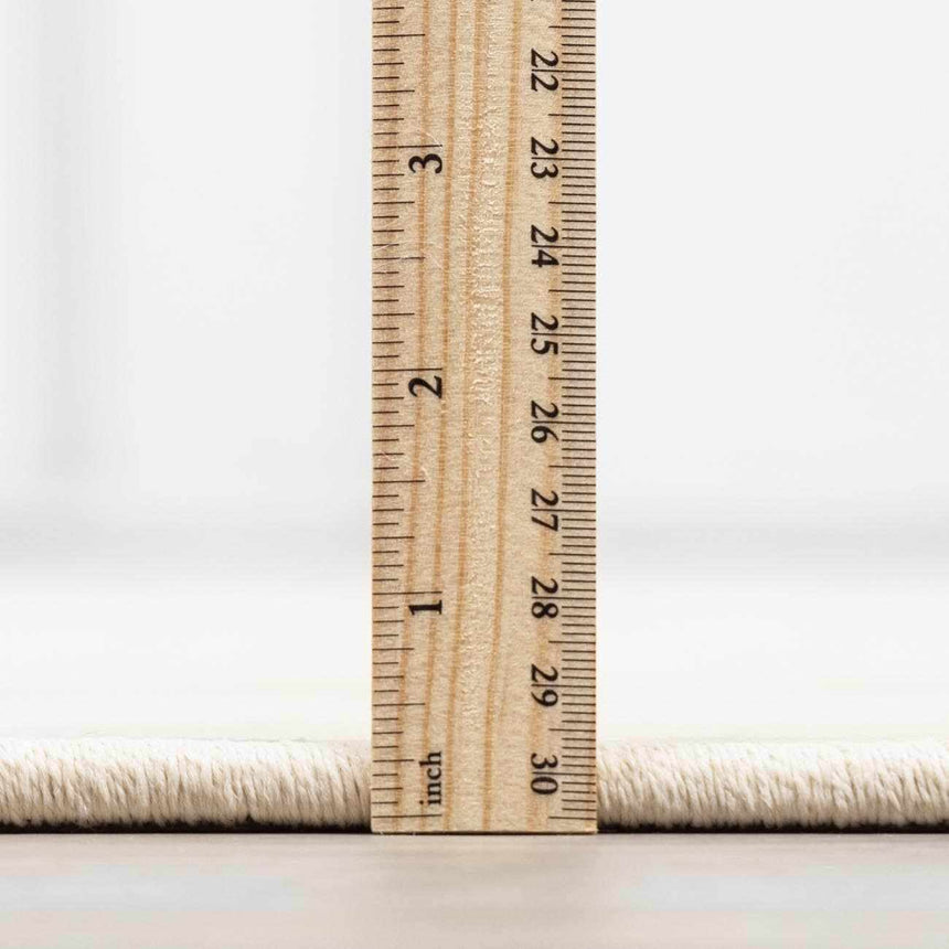 Pamela Ivory Hand Loomed Cut and Sew Custom Runner Rug