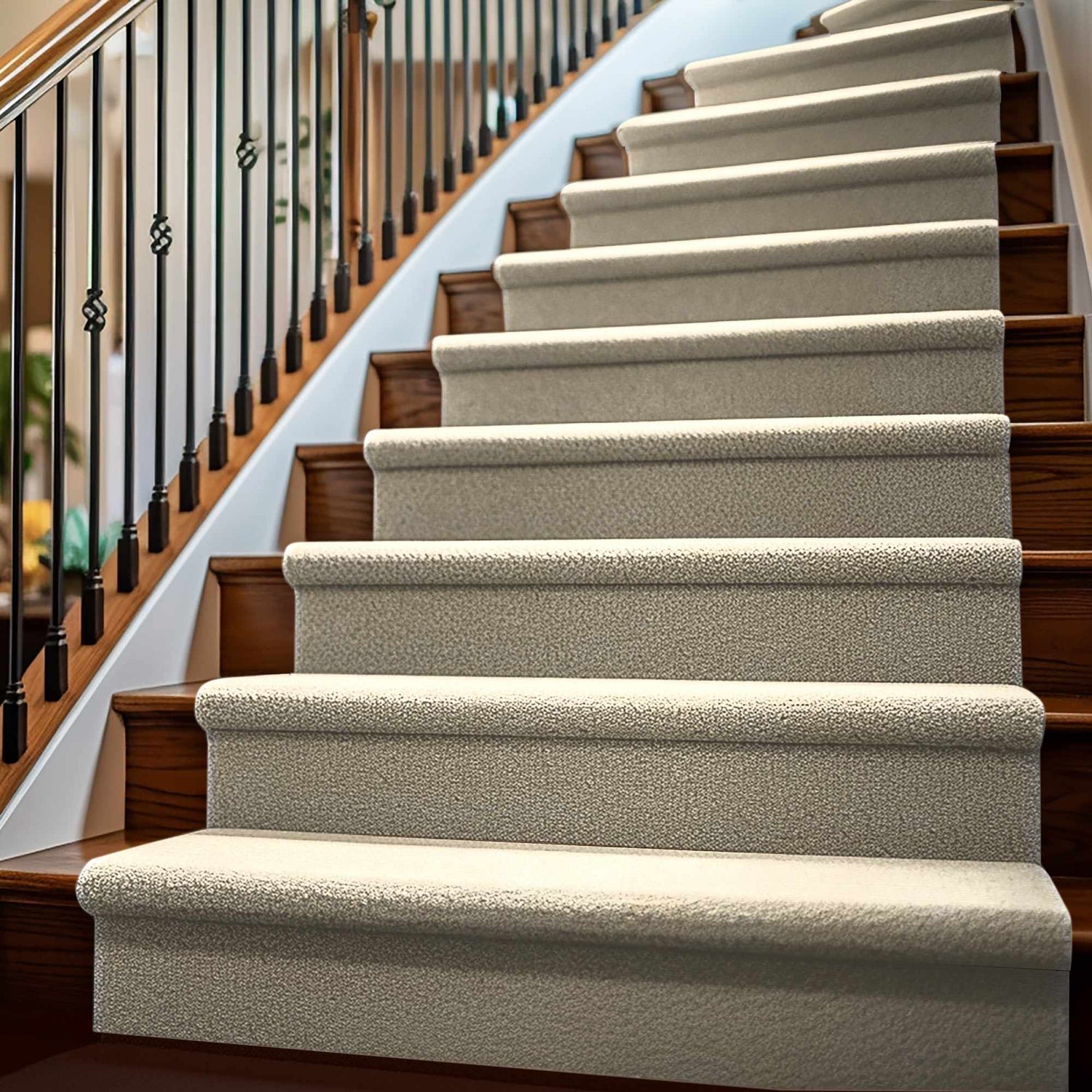 Pamela Ivory Hand Loomed Cut and Sew Custom Runner Rug