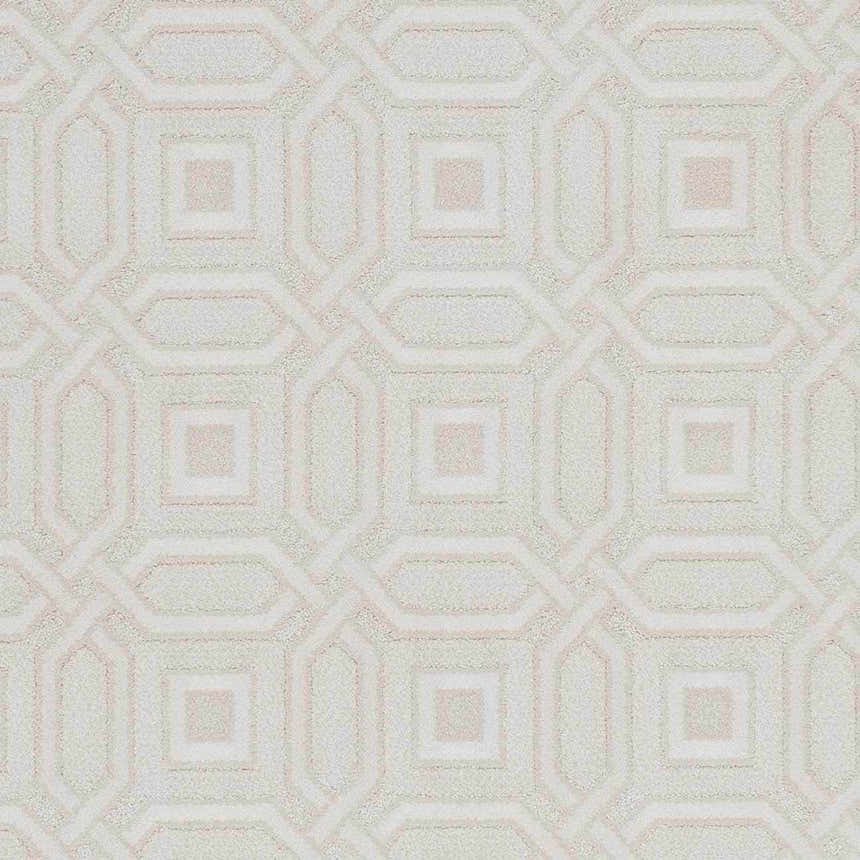 Patrick Off White Geometric Cut and Sew Custom Runner Rug