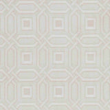 Patrick Off White Geometric Cut and Sew Custom Runner Rug