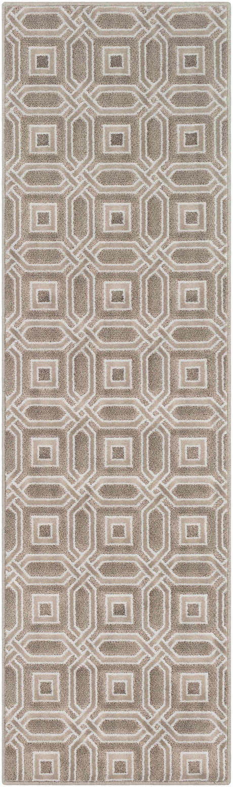 Patrick Brown Geometric Cut and Sew Custom Runner Rug