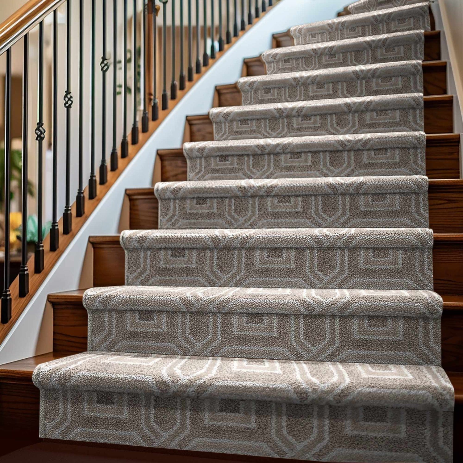 Patrick Brown Geometric Cut and Sew Custom Runner Rug