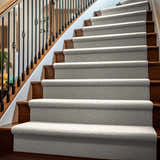 Serap Ivory Cut and Sew Custom Runner Rug