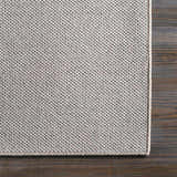 Serap Gray Cut and Sew Custom Runner Rug