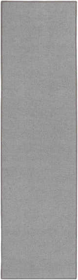 Serap Gray Cut and Sew Custom Runner Rug
