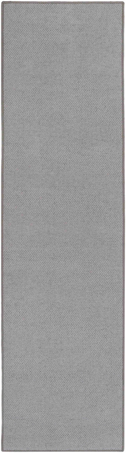 Serap Gray Cut and Sew Custom Runner Rug