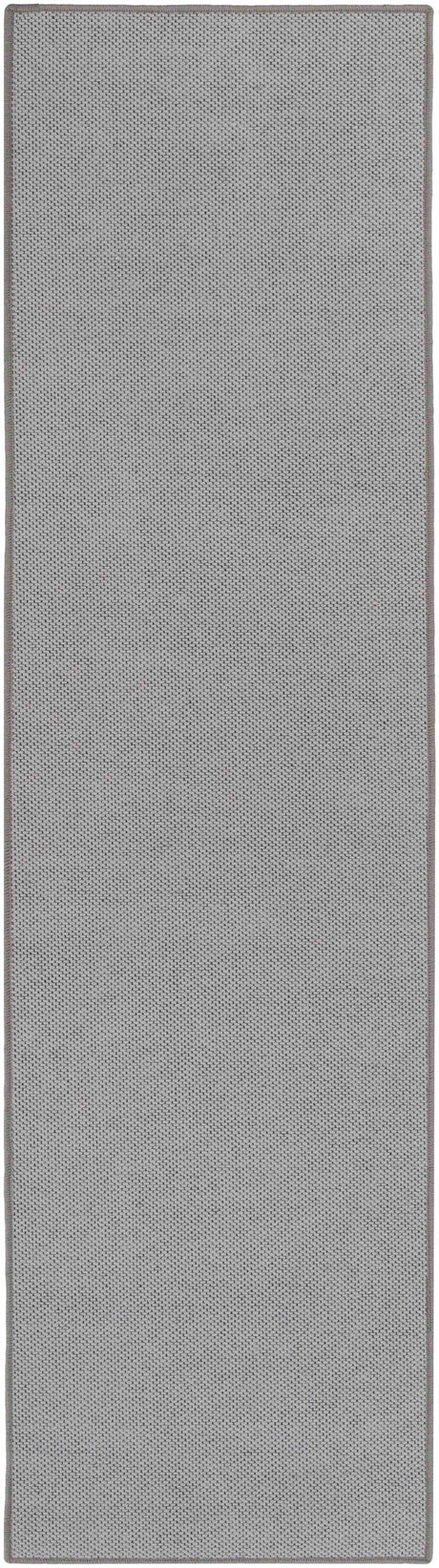 Serap Gray Cut and Sew Custom Runner Rug