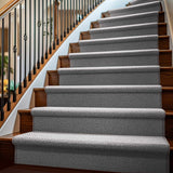 Serap Gray Cut and Sew Custom Runner Rug