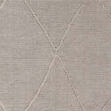 Sample Aldis Grey Plush Textured Washable Rug - Clearance