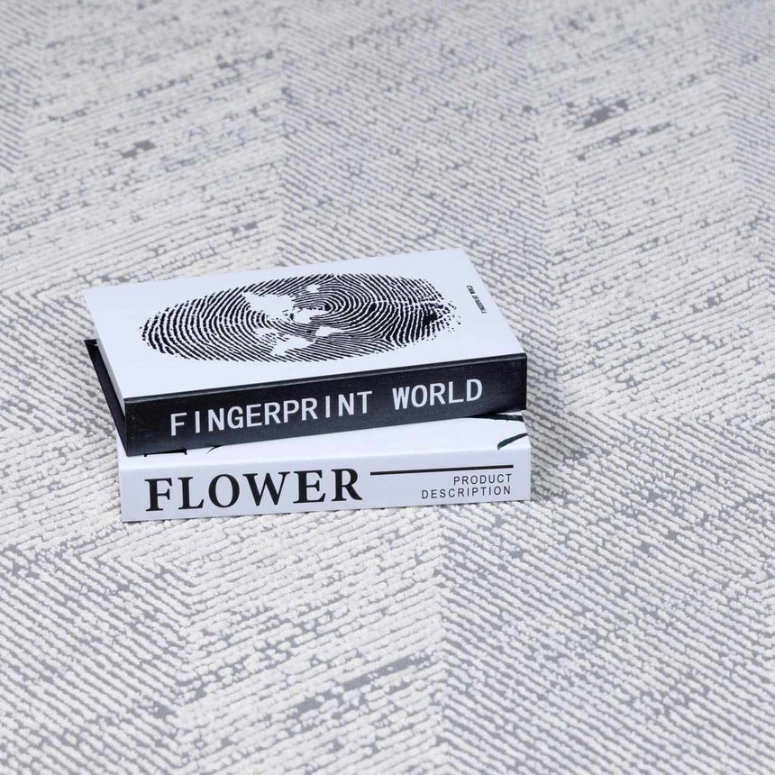 Ayano Plush Textured Washable Rug