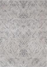 Garza Diamond Textured Washable Rug