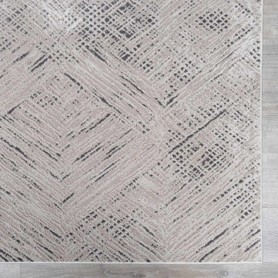 Garza Diamond Washable Area Rug