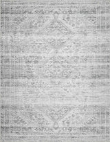 Barny Gray Blue Washable Rug