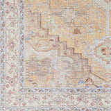 Sample Reza Mustard Washable Rug - Clearance