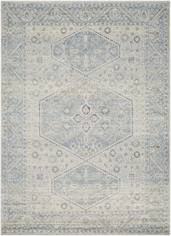 Sample Nydia Blue Medallion Area Rug - Clearance