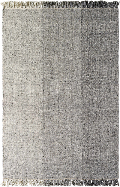 Sample Penha Gray Monochrome Wool Area Rug