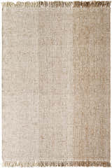 Sample Penha Beige Monochrome Wool Area Rug - Clearance