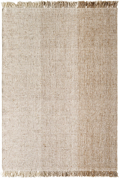 Sample Penha Beige Monochrome Wool Area Rug