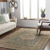 Sage Meja Premium Hand Knotted Wool Rug