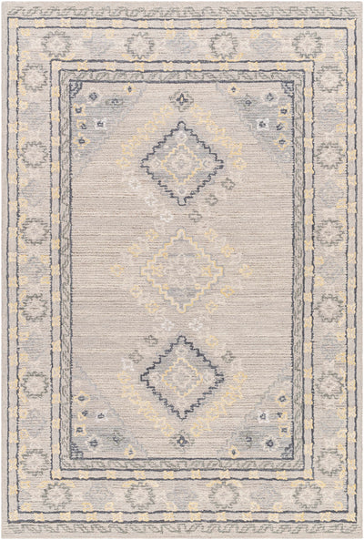 Sample Alena Gray Wool Blend Area Rug