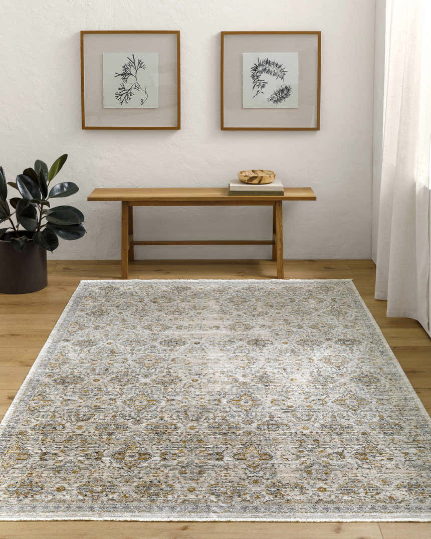 Sample Margaret Cream Washable Rug - Becki Owens x Livabliss