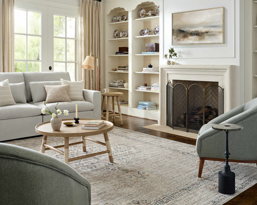 Lila Medallion Off-White - Livabliss x Becki Owens