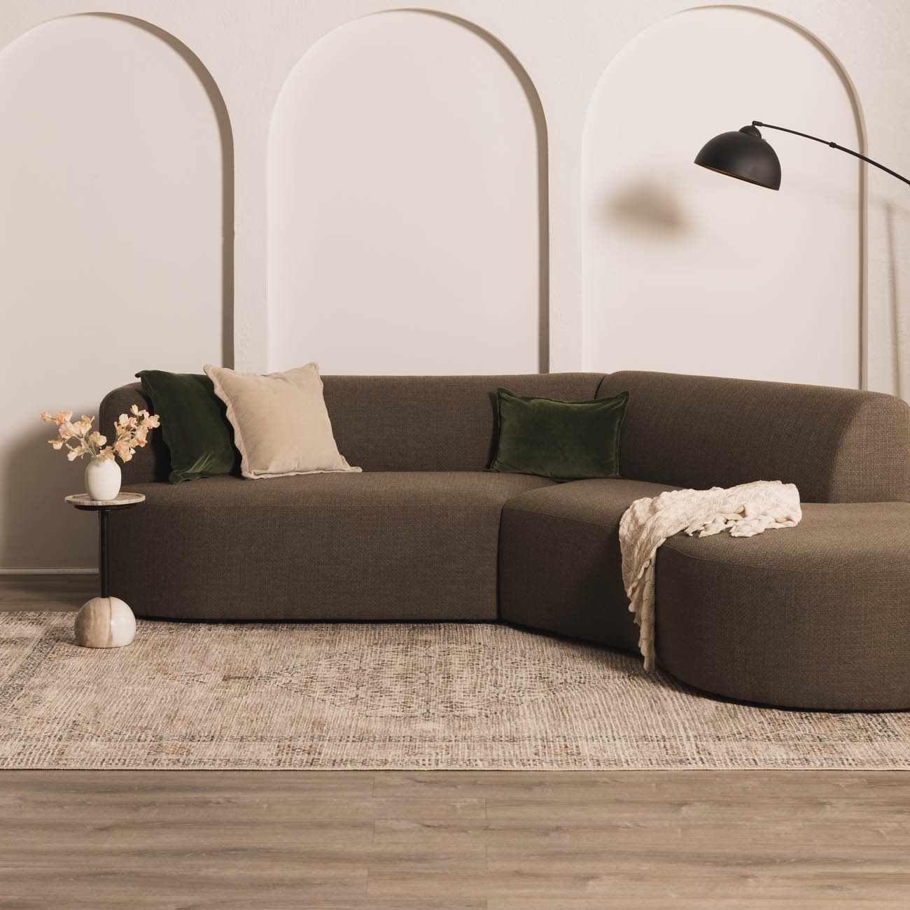 Lila Machine Woven  Becki Owens x LIVABLISS BOLC-2301 Area Rug