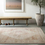 Sample Luca Medallion Dusty Pink Area Rug