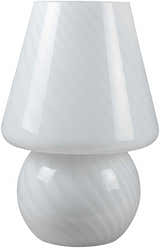 Salindres White Table Lamp - Clearance