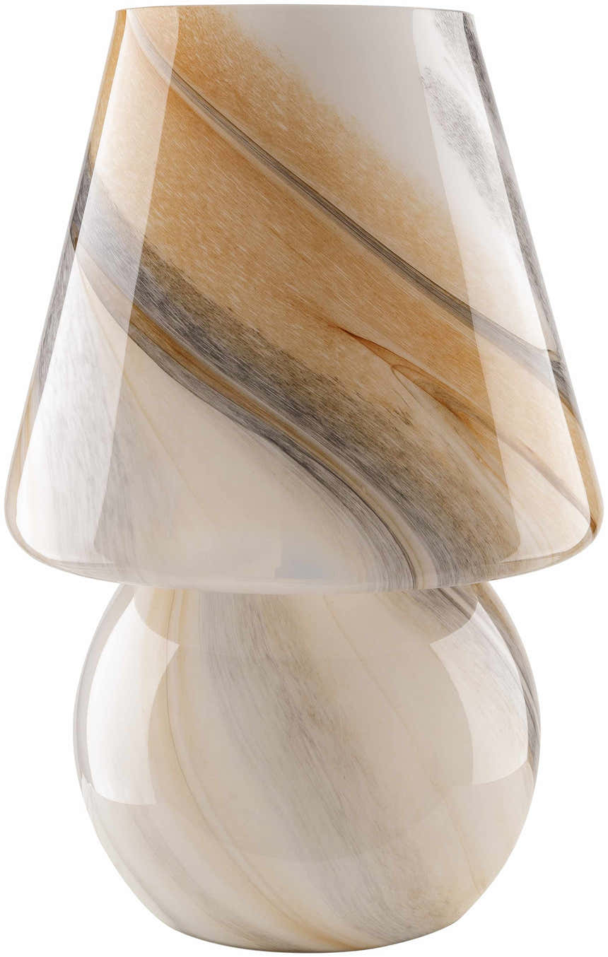 Salindres Dark Red Table Lamp