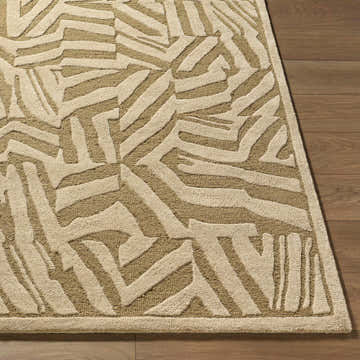 Made to Order Custom Size Avian Tan Area Rug