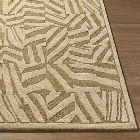 Made to Order Custom Size Avian Tan Area Rug