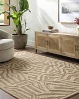 Made to Order Custom Size Avian Tan Area Rug
