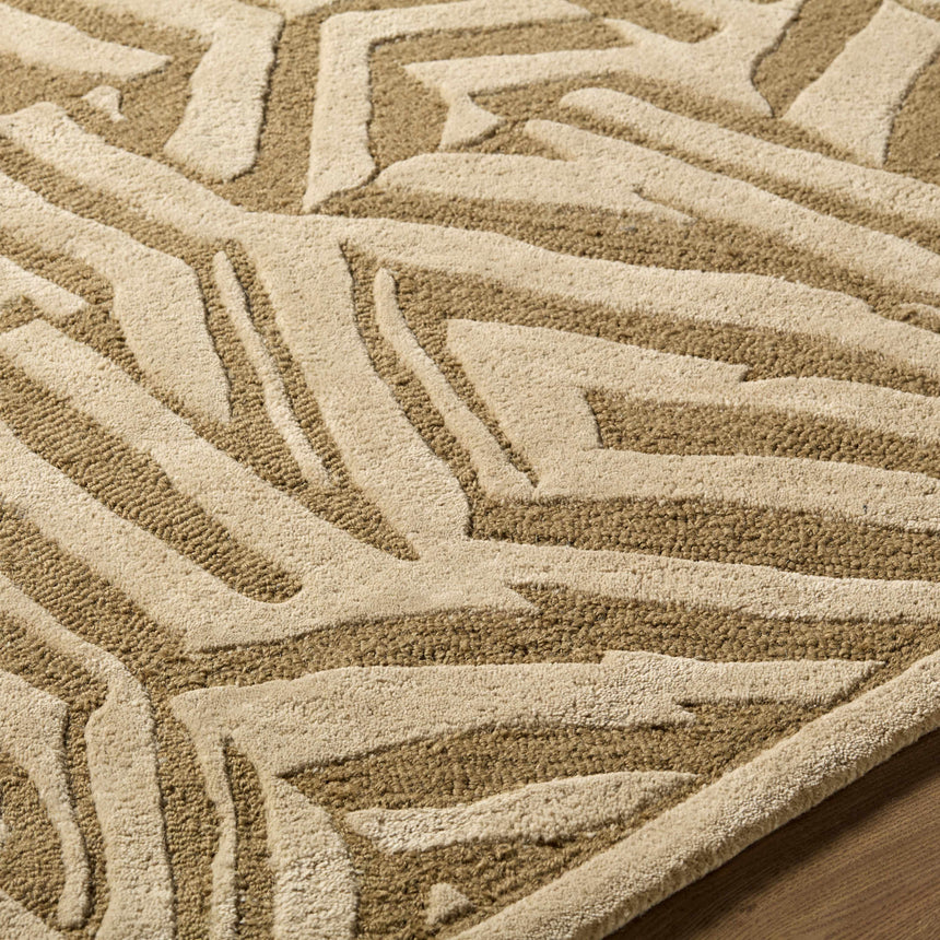 Made to Order Custom Size Avian Tan Area Rug