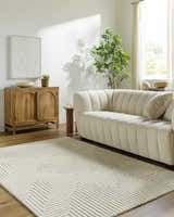 Made to Order Custom Size Citro Cream Area Rug