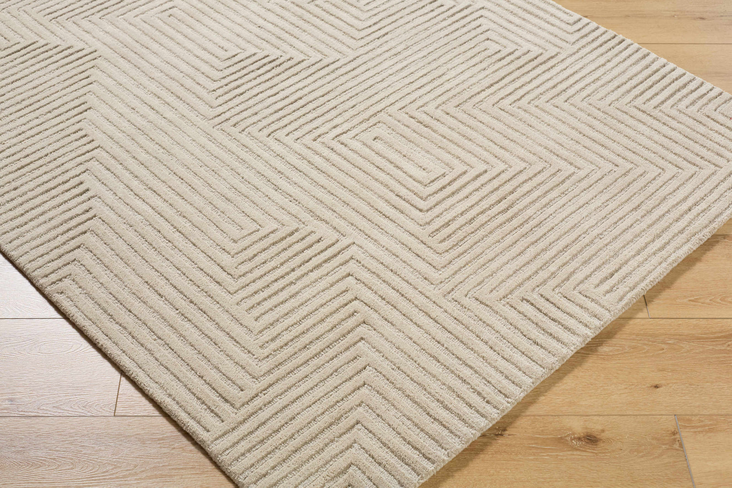 Made to Order Custom Size Citro Ivory Area Rug