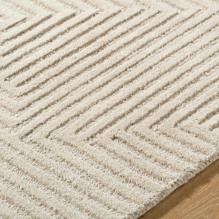 Made to Order Custom Size Citro Ivory Area Rug