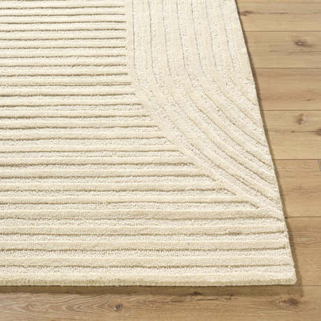 Made to Order Custom Size Whan Ivory Area Rug