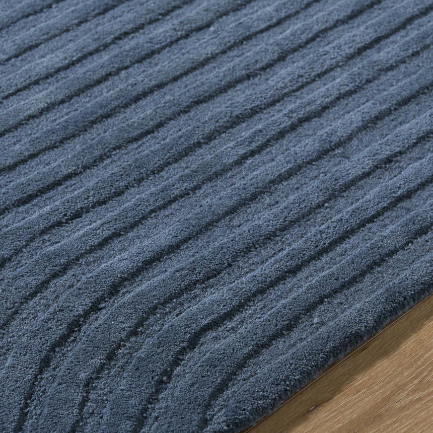 Made to Order Custom Size Whan Denim Area Rug