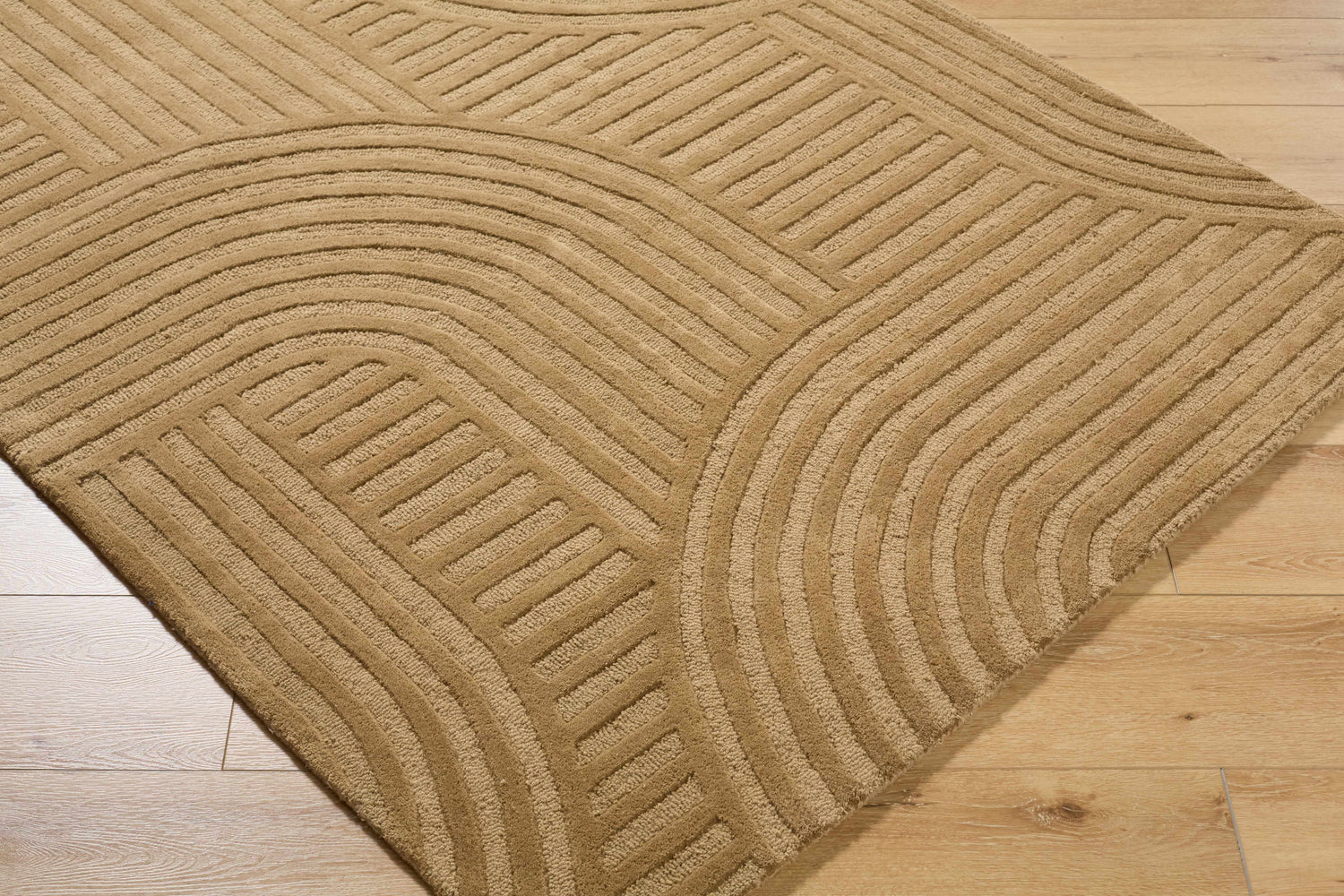 Made to Order Custom Size Whan Camel Area Rug