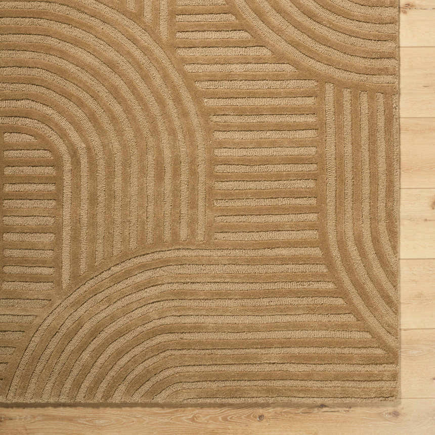 Made to Order Custom Size Whan Camel Area Rug