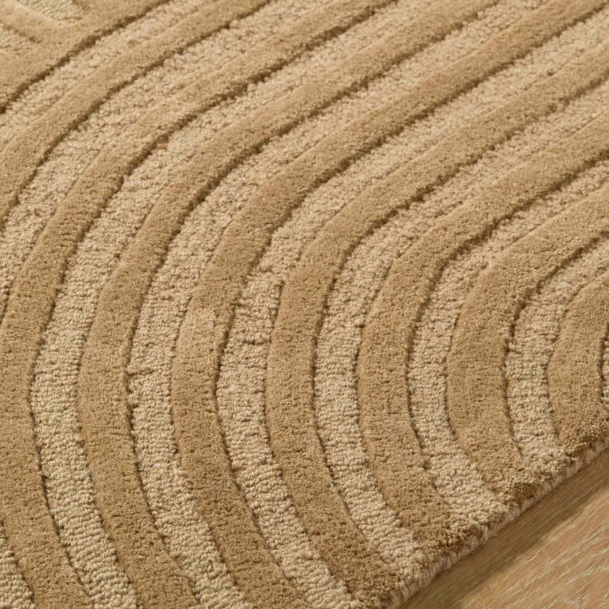Made to Order Custom Size Whan Camel Area Rug