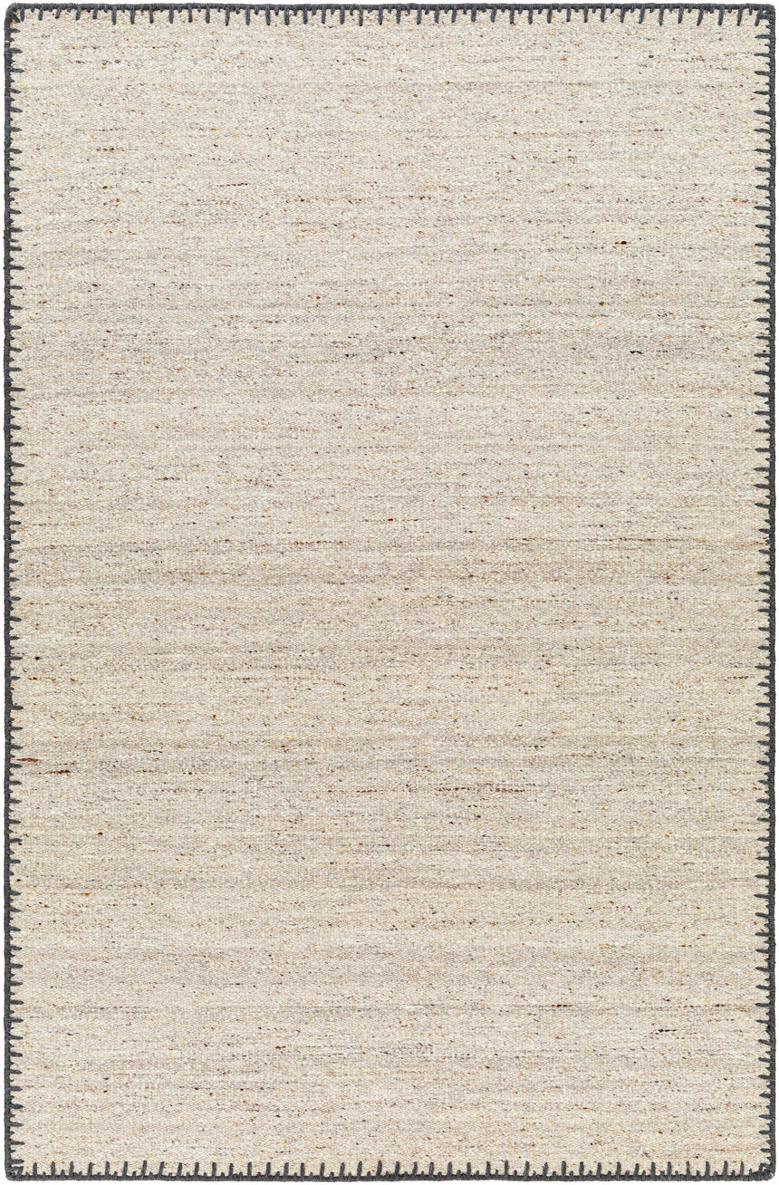 Made to Order Custom Size Ayumu Beige Hand Woven Wool Area Rug